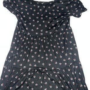 Vibe Black Floral Sportswear